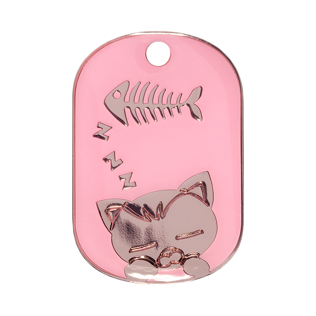 fashion-sleeping-cat-pink-small-id-tag