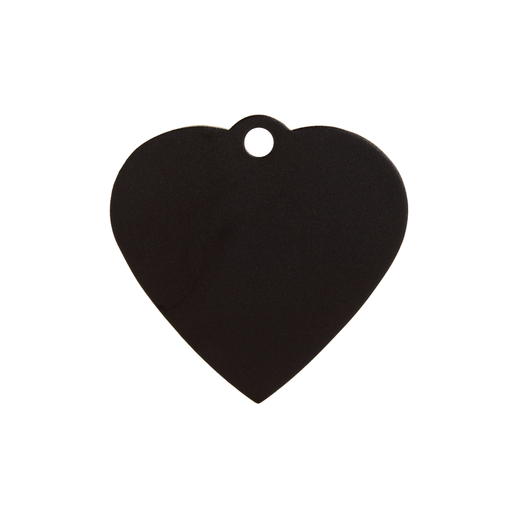 aluminium-heart-black-small-or-medium-id-tag
