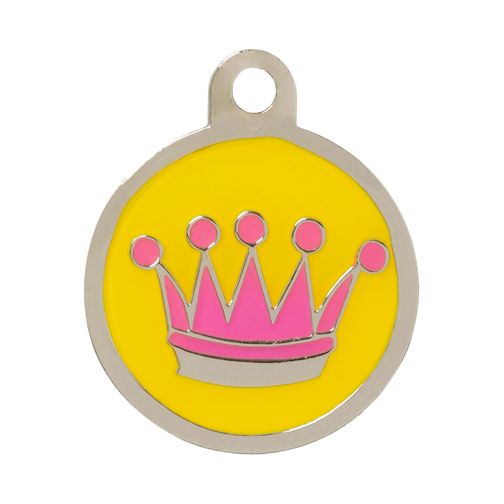 design-crown-pink-small-or-medium-or-large-id-tag