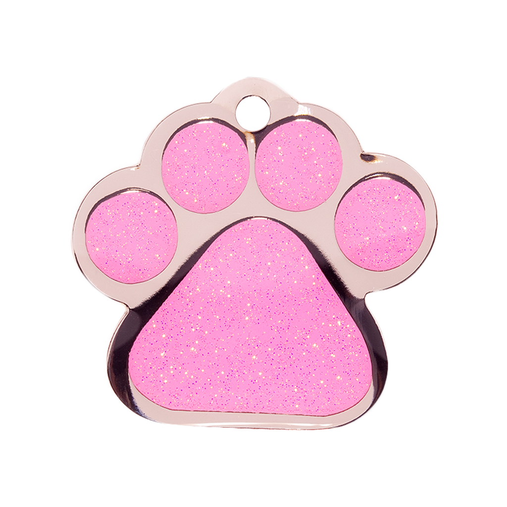 fashion-paw-pink-sparkle-small-id-tag