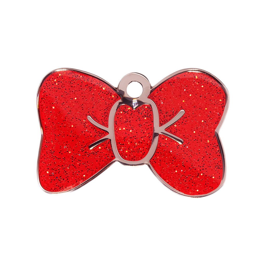 fashion-bow-tie-red-sparkle-small-id-tag