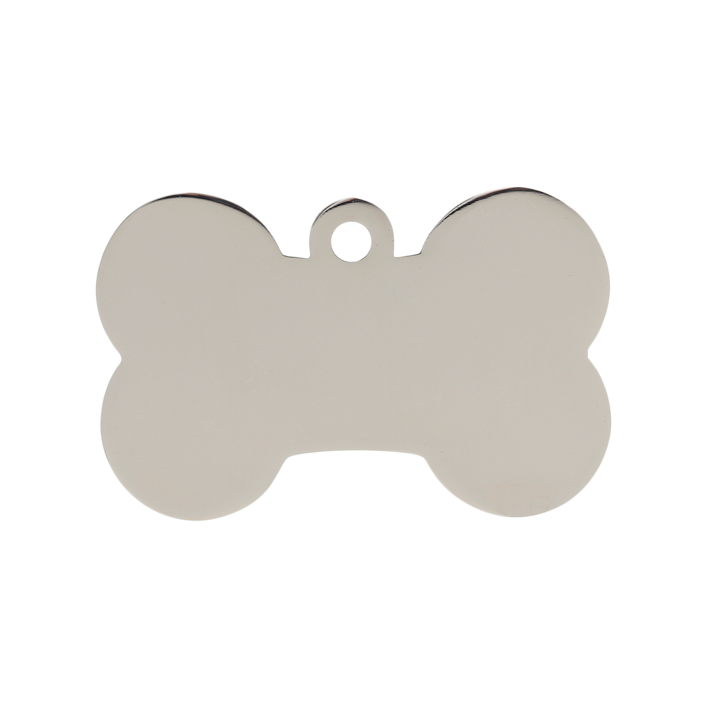 Large Sparkly Green Bone Dog ID Tag