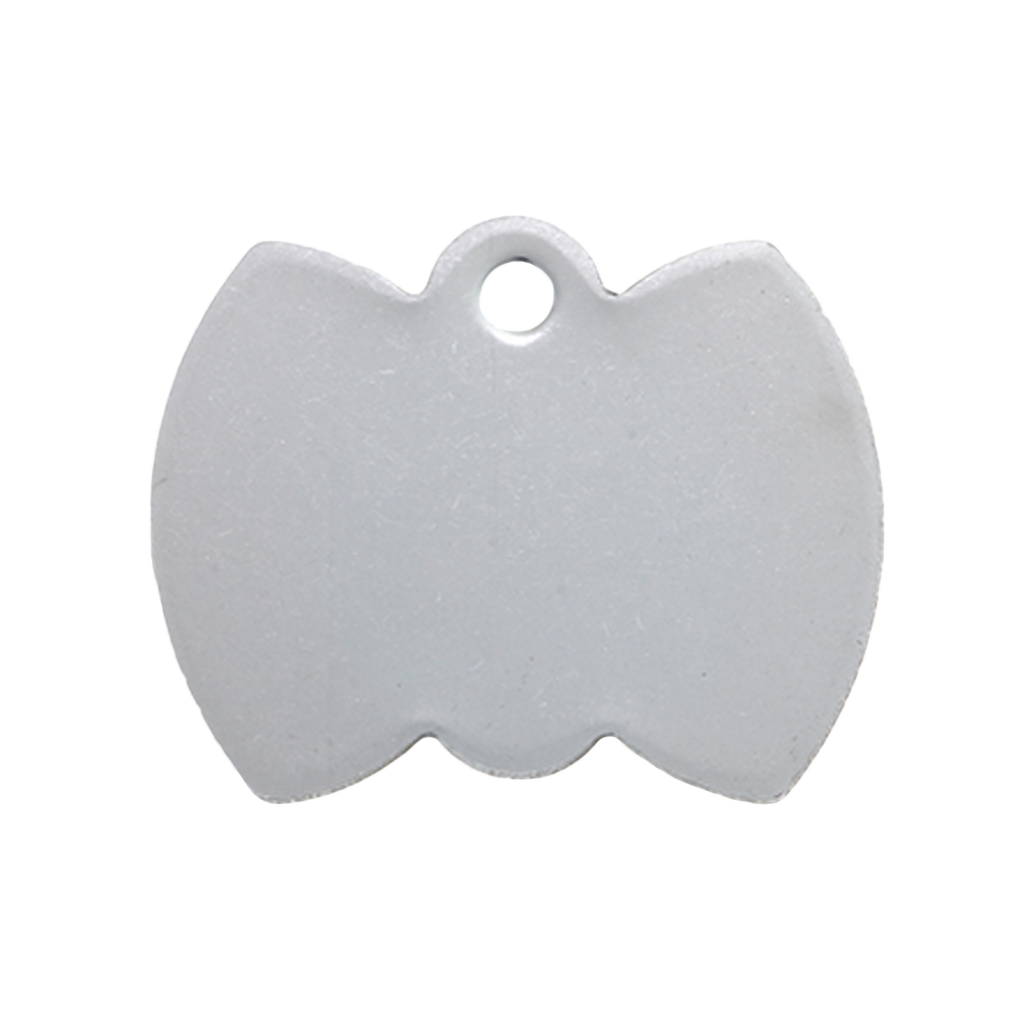 Durable Stainless Steel Pet ID Tags - Bowtie