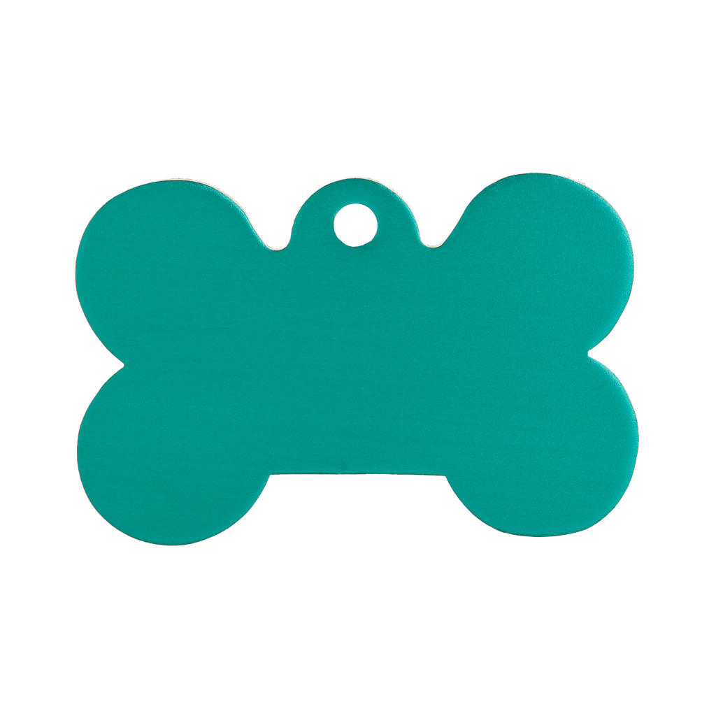 Aluminium Bone Pet Tags