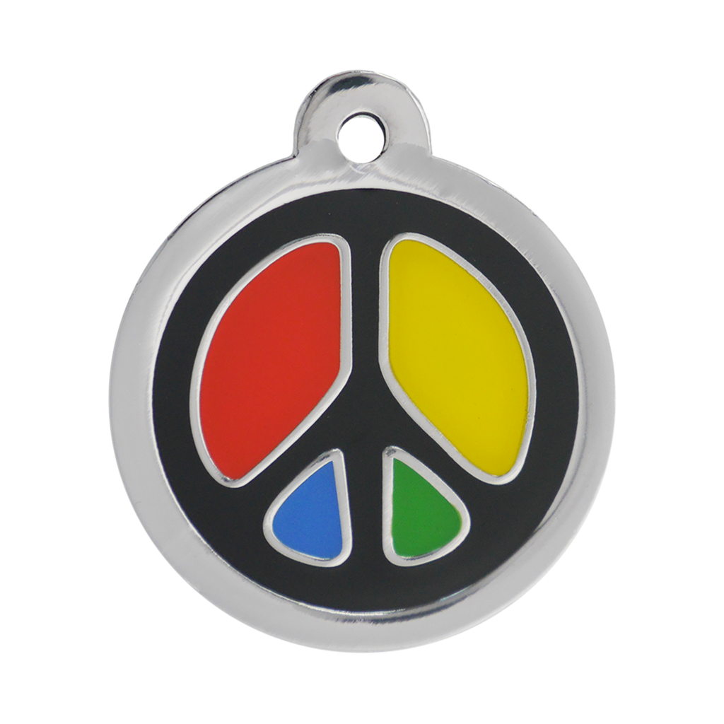 Peace Design Pet Tag
