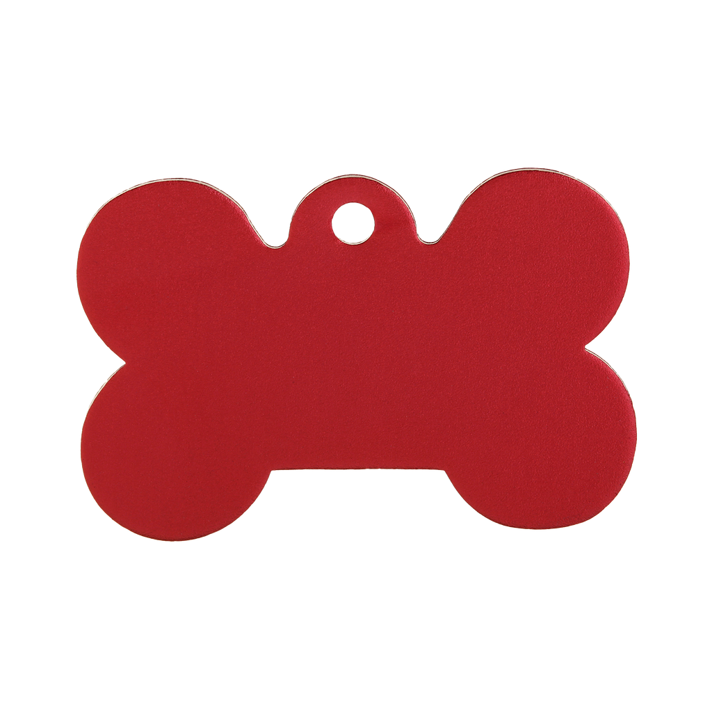 Aluminium Bone Pet Tags